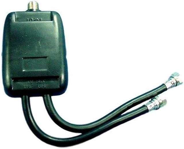 Main image of Leviton UHF/VHF Video Band Separator 75° Coax Cable C5157