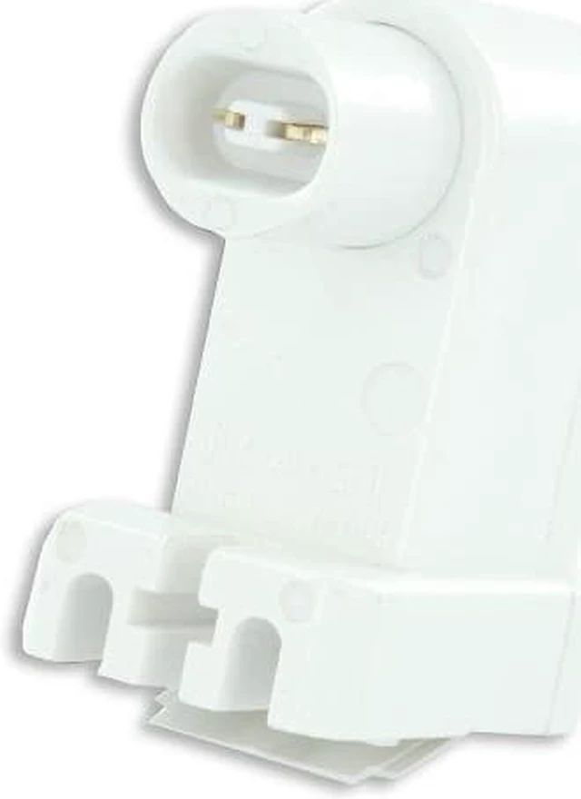 Main image of Leviton 488 Fluorescent Lampholder Pedestal Base, Plunger End, High Output, Recessed Double Contact, with Horizontal Contacts