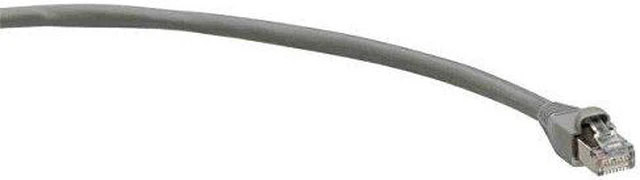 Main image of Leviton 5S460-03S Gray 3-Foot GigaMax Cat 5e Shielded Patch Cord