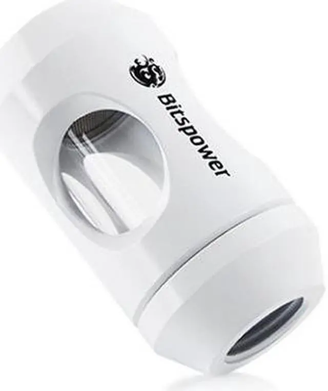 Alt view image 5 of 7 - Bitspower G1/4" In-Line Filter, Deluxe White