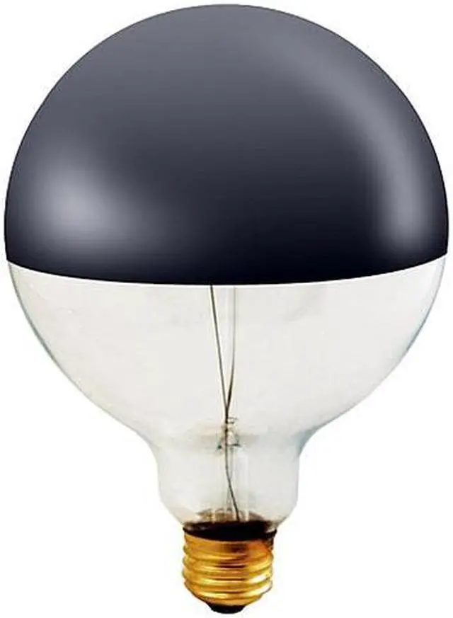 Alt view image 2 of 3 - Bulbrite 712356 - 60G40HM Silver Bowl Light Bulb