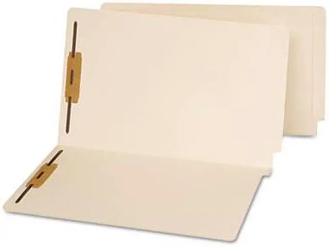 Main image of End Tab Folders Two Fasteners Legal Manila 50/Box - OEM