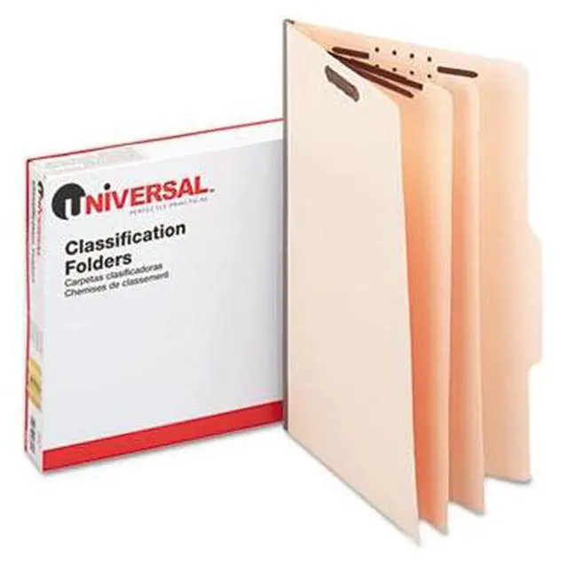 Main image of Manila Classification Folders Legal SixSection 15/Box - OEM
