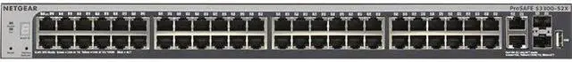 Main image of NETGEAR S3300-52X 52-Port Gigabit Stackable Smart Managed Switch GS752TX-100NES