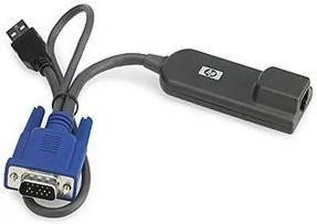Alt view image 3 of 3 - HP 340388-001 Kvm Cat5 1Pack Usb Interface Adapter
