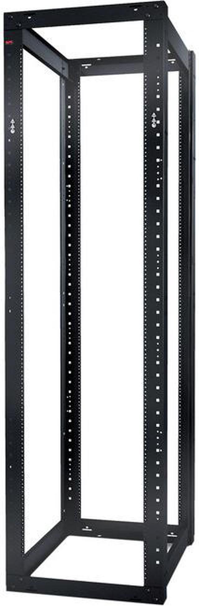 Alt view image 5 of 5 - Schneider AR204A Electric NetShelter 4 Post Open Frame Rack 44U #12-24 Threaded Holes