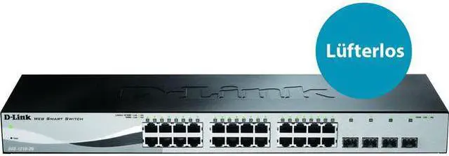 Alt view image 2 of 7 - D-Link DGS-1210-28 WebSmart DGS-1210-28 Ethernet Switch