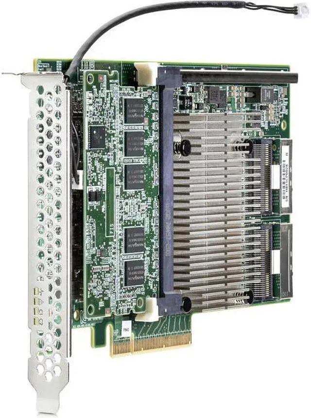 Alt view image 2 of 2 - HPE 726897-B21 Smart Array P840/4GB FBWC 12Gb 2-ports Int SAS Controller