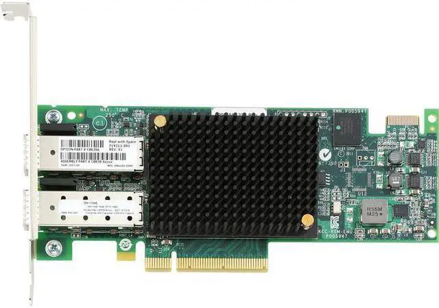 Alt view image 11 of 11 - HPE C8R39A StoreFabric SN1100E 16Gb Dual Port Fibre Channel Host Bus Adapter