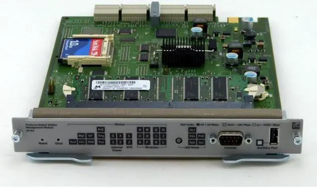 Alt view image 5 of 6 - HP J8726A Procurve Switch 5400Zl Management Module