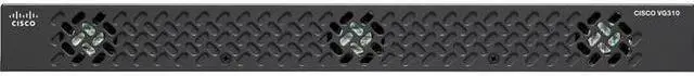 Alt view image 6 of 9 - Cisco VG310 - Modular 24 FXS Port Voice over IP Gateway - 2 x RJ-45 - USB - Management Port - - 1 x