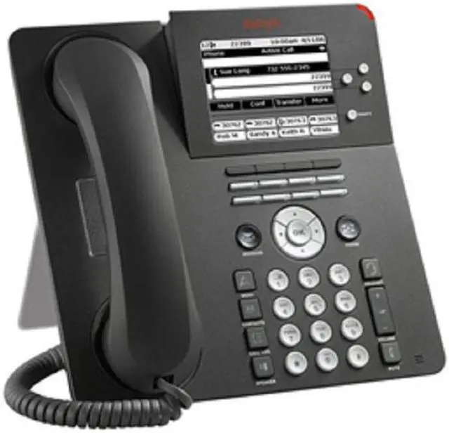 Alt view image 3 of 3 - Avaya 700383938 One-X 9650 IP Phone - Desktop, Wall Mountable