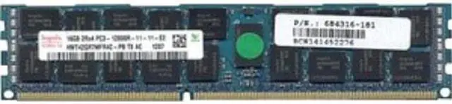 Alt view image 2 of 6 - HPE 688963-001 16GB PC3-12800R Dual In-line Memory Module (DIMM)