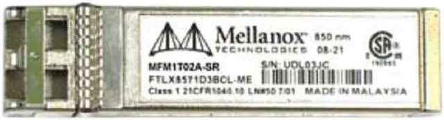Main image of Mellanox MFM1T02A-LR ConnectX 10GBASE-LR SFP+ Transceiver