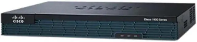 Alt view image 4 of 13 - Cisco 1921 Series Integrated Services Router, CISCO1921-SEC/K9, Lifetime Wty