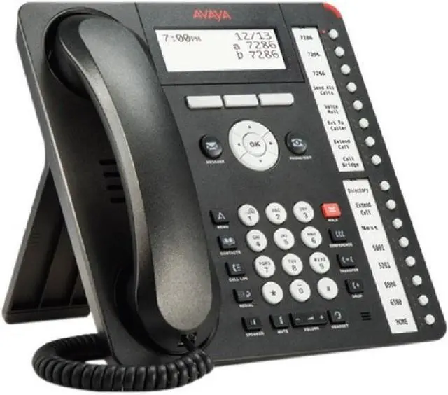 Alt view image 2 of 4 - Avaya 700508194 1416 Standard Phone - Black