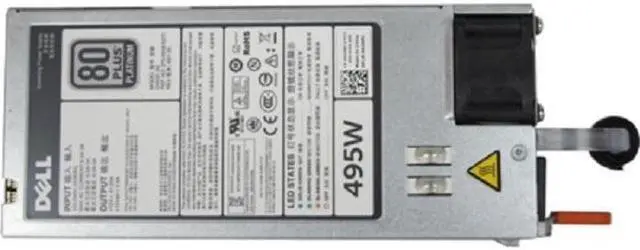 Alt view image 6 of 12 - Dell - Power supply - hot-plug / redundant (plug-in module) - 495 Watt