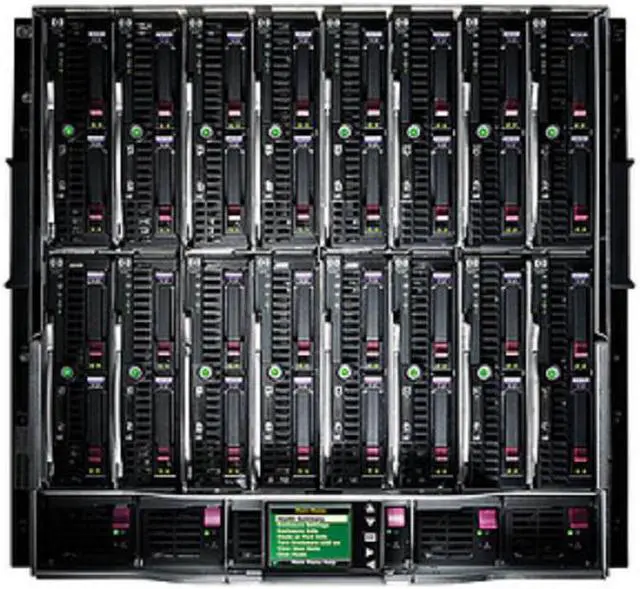 Alt view image 2 of 3 - HP 412152-B21 BLc7000 Rack mountable Enclosure