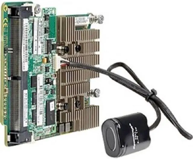 Main image of HPE 698536-B21 Smart Array P731m/512 FBWC 6Gb 4-ports Ext Mezzanine SAS Controller