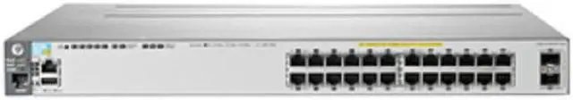 Main image of HPE J9584A E3800-24SFP-2SFP+ Layer 3 Switch
