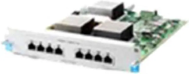 Main image of HPE J9546A 8-Port 10GBase-T v2 zl Module