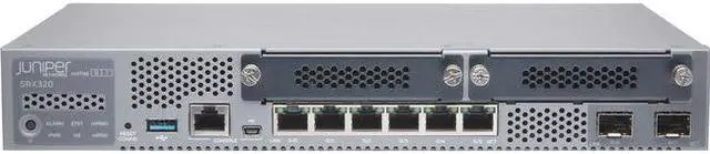 Alt view image 2 of 3 - Juniper Networks - SRX320-SYS-JB - Juniper SRX320 Router - 6 Ports - Management Port - 4 Slots - Gigabit Ethernet -