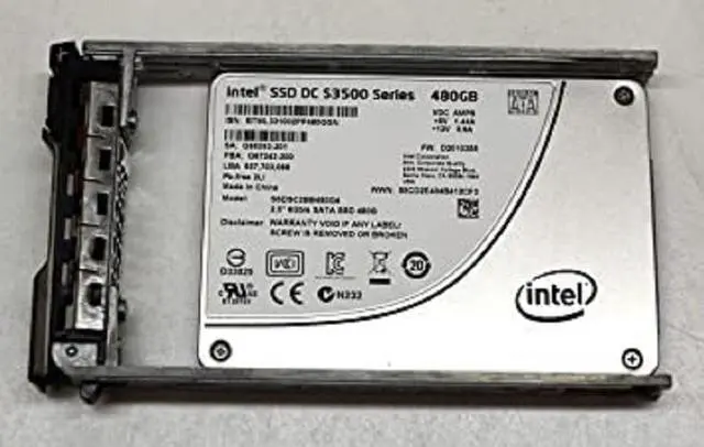 Alt view image 5 of 5 - Intel SSDSC2BB480G4 DC S3500  480GB, SATA 6Gb/s, MLC 2.5" 7.0mm, 20nm SSD