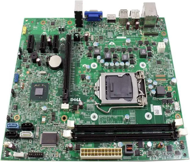Alt view image 9 of 12 - Dell Optiplex 390 Motherboard Intel MIH61R M5DCD 0M5DCD