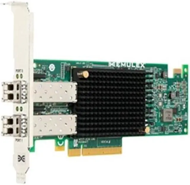 Main image of Dell GVF0M Emulex LPe31002-M6-D Dual Port 16Gb Fibre Channel HBA, Customer Install