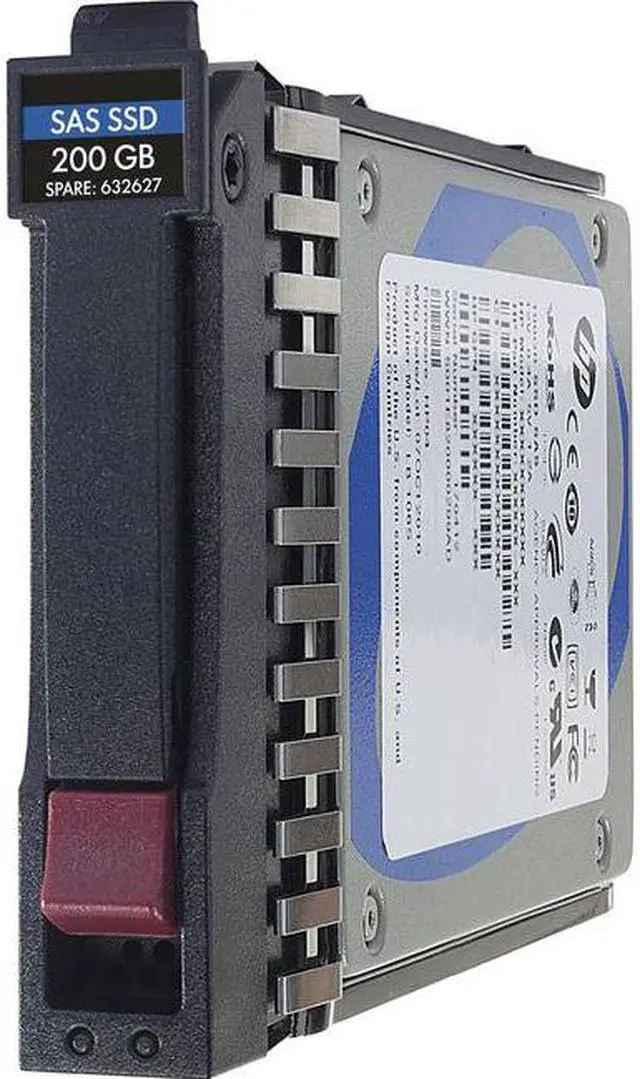 Alt view image 4 of 5 - HP 741153-B21 2.5" 400GB SAS 12Gb/s High Endurance SFF 2.5-in Enterprise Performance Solid State Drive
