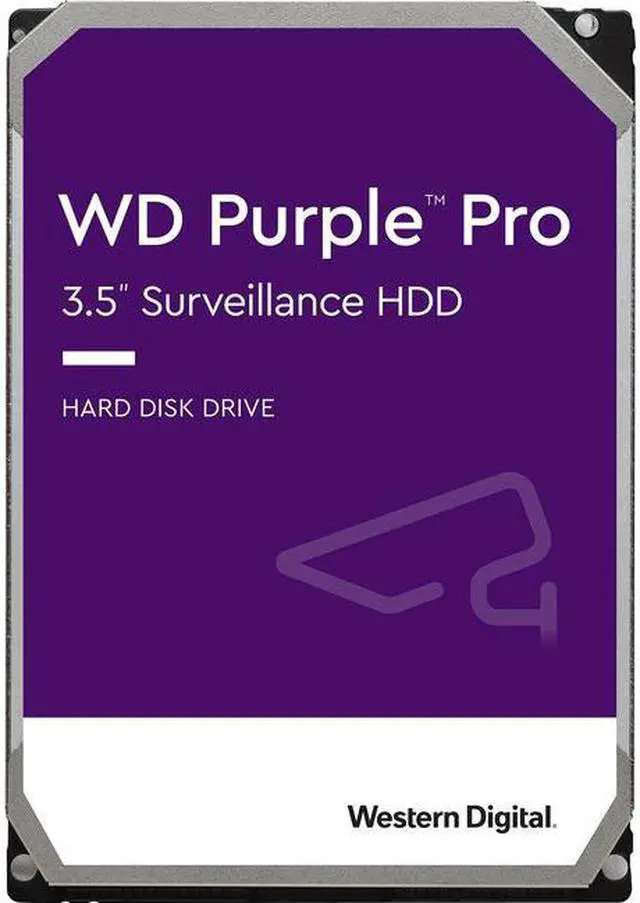 Alt view image 7 of 19 - Western Digital 18TB Purple Pro Surveillance Internal Hard Drive - 7200RPM, SATA 6GB/s, 512MB Cache, 3.5" - WD181PURP
