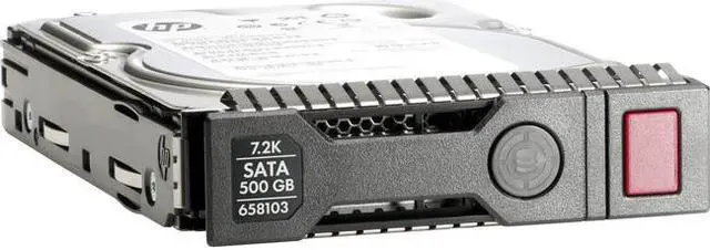 Alt view image 2 of 3 - HPE 765255-B21 6 TB Hot-swap HDD - 3.5" - Midline - SATA 6Gb/s - 7,200 rpm - HP SmartDrive Carrier New F/S