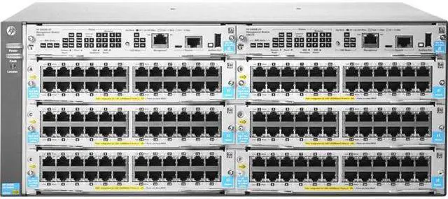 Alt view image 2 of 2 - HP J9823A 5406R-44G-PoE+/2SFP+ v2 zl2 Managed Switch