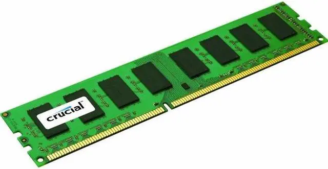 Alt view image 4 of 4 - Crucial 4GB, 240-pin DIMM, DDR3 PC3-12800 Memory Module - 4 GB (1 x 4 GB) - DDR3 SDRAM - 1600 MHz DDR3-1600/PC3-12800 - 1.50 V - Non-ECC - Unbuffered - 240-pin - DIMM