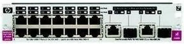 Alt view image 4 of 5 - HP J4907A ProCurve Switch XL 16-Port 10/100/1000 Module