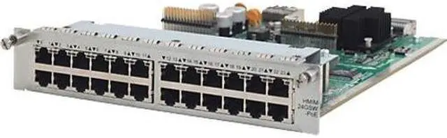 Main image of HPE JG427A MSR 24-Port Gig-T PoE Switch HMIM