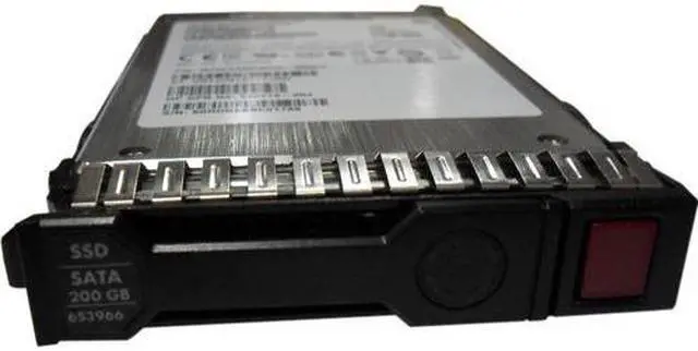 Alt view image 2 of 4 - 653966-001 HP 200GB 3G (3Gb/s) Hot-Plug Serial ATA (SATA) MLC SmartDrive Carrier (SC) 2.5" (SFF) Enterprise Mainstream (EM) Solid State Drive (SSD)