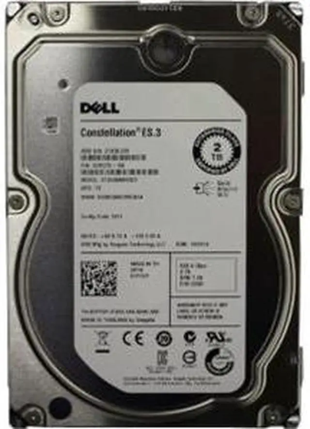 Alt view image 4 of 8 - Dell 1P7DP 2TB 7200 RPM SAS 6Gb/s 3.5" Internal Hard Drive