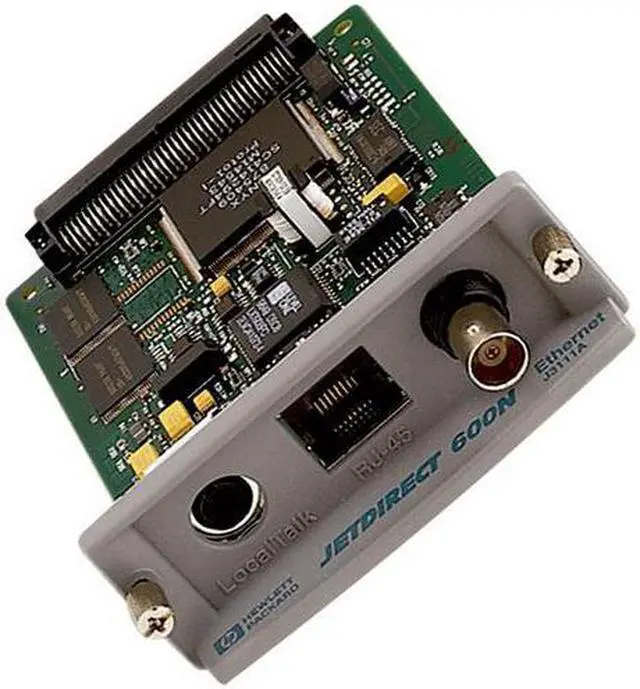 Alt view image 2 of 2 - HP J3113A Jetdirect 600N EIO Print Server