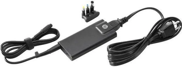 Alt view image 9 of 12 - HP 65W Smart AC Adapter H6Y89AA-ABA AC Adapter