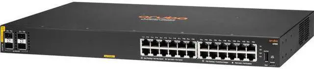 Main image of Aruba JL677A 6100 24G Class4 PoE 4SFP+ 370W Switch