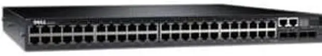 Alt view image 2 of 3 - Dell N3048 Managed L3 Switch 48X10Gigabit SFP+ Ports