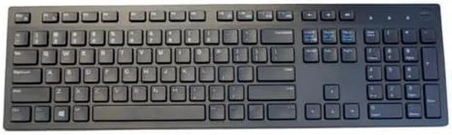 Alt view image 8 of 8 - NEW Genuine Dell KB216P Black USB Wired Slim Keyboard - 6WMN0