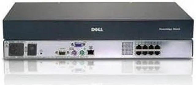 Alt view image 4 of 6 - Dell PowerEdge 180AS V3.0 Switch with 8x1000Base-T Ethernet Ports F622J