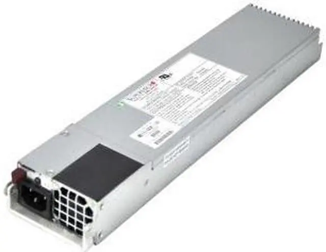 Alt view image 2 of 4 - Supermicro PWS-1K21P-1R PWS-1K21P-1R Redundant AC Power Supply