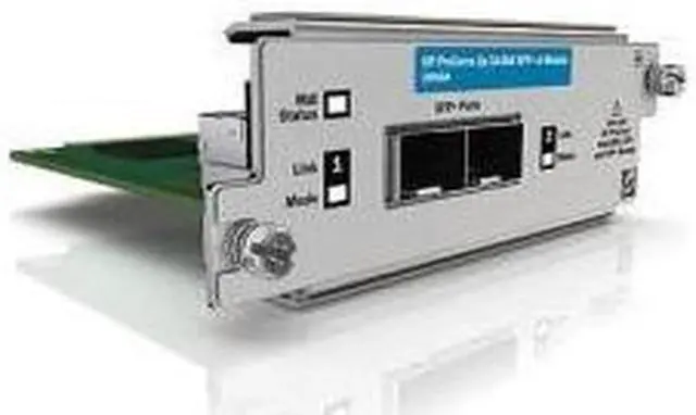 Main image of HP JD368B 2p 10-GbE SFP+ A5500/E4800/E4500 Module