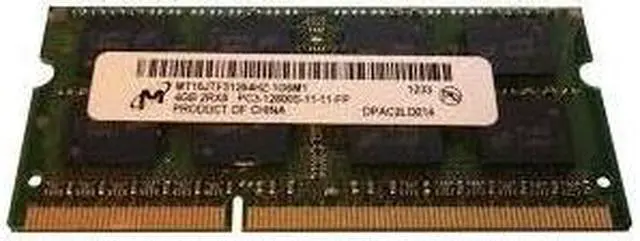 Main image of MICRON Mt16Jtf51264Hz-1G6M1  4Gb 2Rx8 Pc312800S Ddr3 Sdram Sodimm Memory Module-Mt16Jtf51264Hz-1G6M1