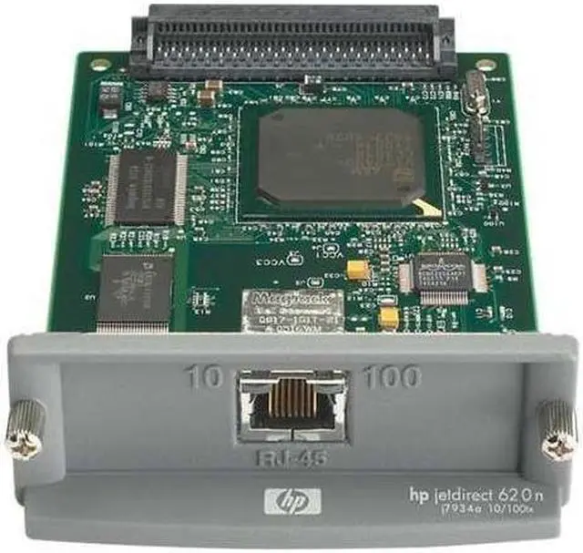 Alt view image 8 of 8 - HP J7934G Jetdirect 620n Fast Ethernet Internal Print Server RJ45