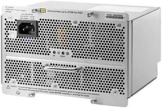 Alt view image 7 of 15 - HPE 5400R 700W PoE+ zl2 Power Supply US