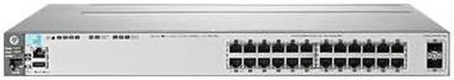 Alt view image 3 of 3 - Factory Sealed Renew HPE Aruba 3800 24G 2SFP+ Switch (J9575A)